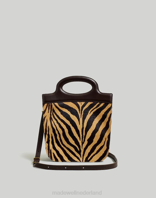 accessoires geroosterde espresso multi ZVH6663 Madewell de crossbodytas met koord vrouwen