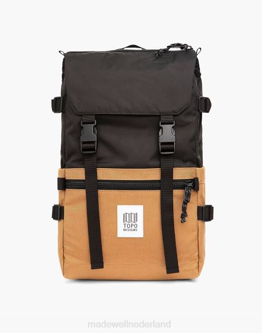 accessoires khaki ZVH62354 Madewell topo ontwerpt rover pack classic vrouwen