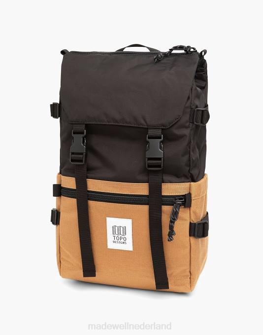 accessoires khaki ZVH62354 Madewell topo ontwerpt rover pack classic vrouwen