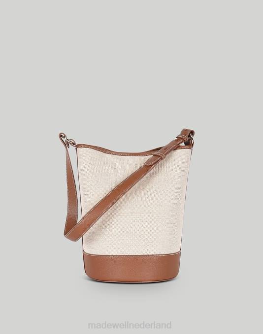 accessoires olijf ZVH61603 Madewell Hyer Goods canvas converteerbare bucketbag vrouwen