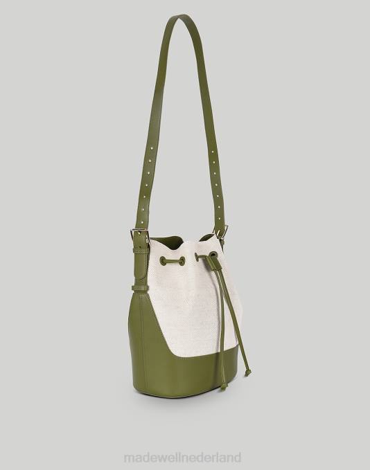 accessoires olijf ZVH61605 Madewell hyer goederen de canvas cinch-emmer vrouwen