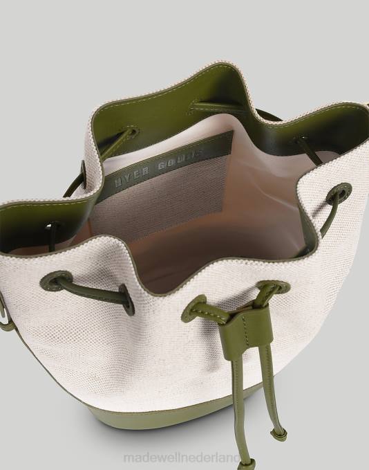 accessoires olijf ZVH61605 Madewell hyer goederen de canvas cinch-emmer vrouwen