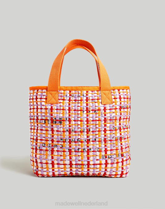 accessoires oranje paars ZVH61795 Madewell anybag upcycled mini-draagtas vrouwen