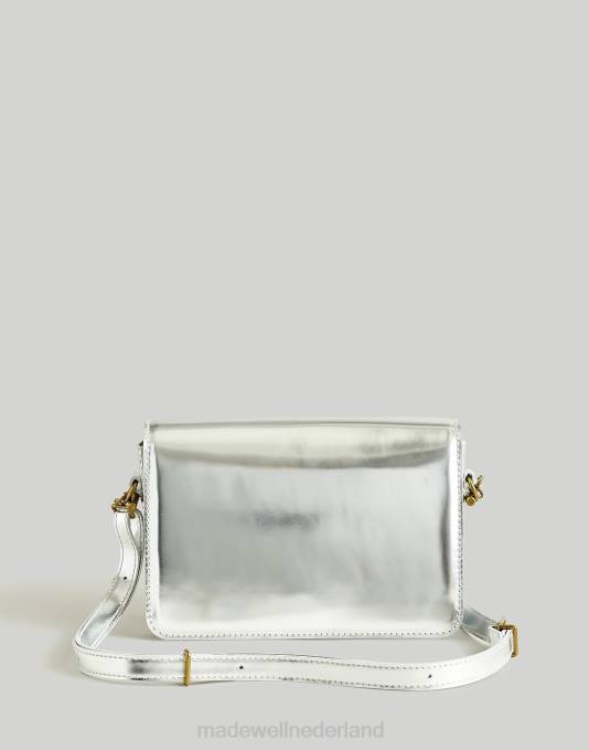 accessoires zilver ZVH6684 Madewell de crossbodytas met toggle flap van specchioleer vrouwen