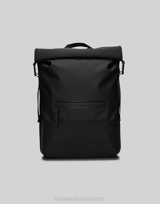 accessoires zwart ZVH62164 Madewell Rains TM Trail rolltop-rugzak vrouwen