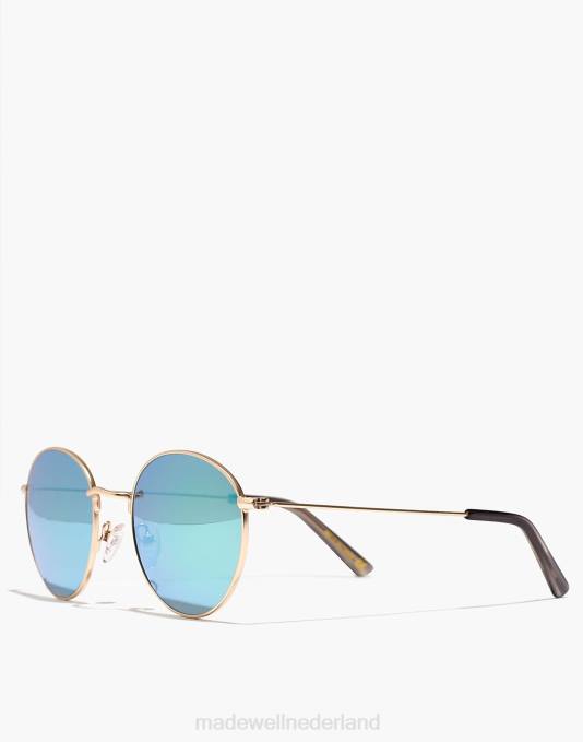 accessoires echt zwart ZVH61041 Madewell fest pilotenzonnebril vrouwen