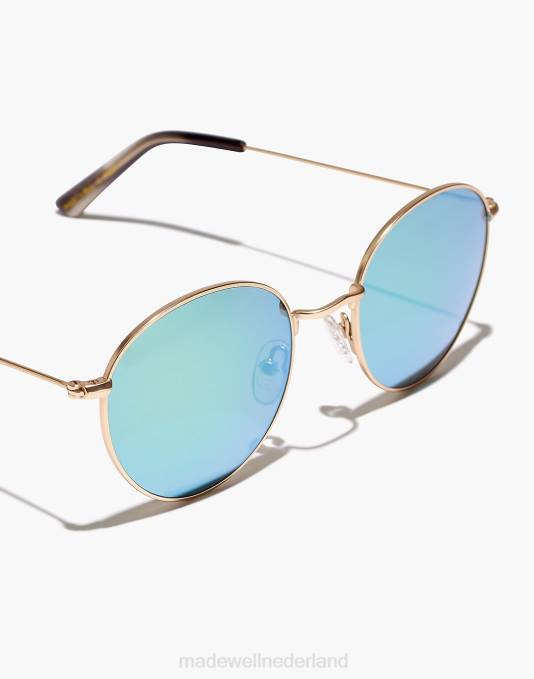 accessoires echt zwart ZVH61041 Madewell fest pilotenzonnebril vrouwen