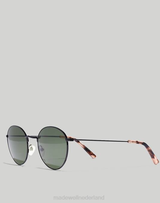 accessoires echt zwart ZVH61042 Madewell fest pilotenzonnebril vrouwen