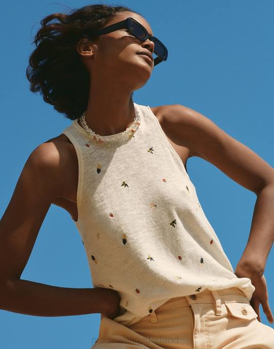 accessoires granaat steen ZVH61028 Madewell Baymont vierkante zonnebril vrouwen