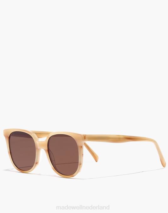 accessoires vervaagde aarde ZVH61037 Madewell holwood zonnebril vrouwen