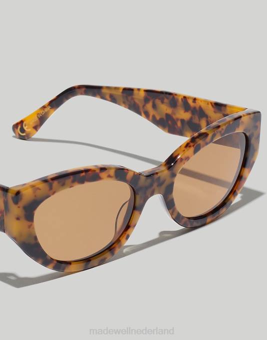 accessoires zwarte steenkool ZVH61034 Madewell demmera zonnebril vrouwen