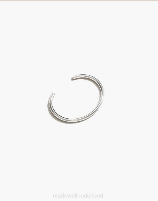 accessoires zilver ZVH61899 Madewell maslo sieraden doris manchet sterling vrouwen