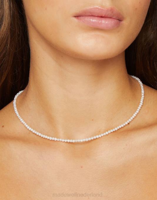 juwelen goud ZVH61351 Madewell bychari parel choker vrouwen