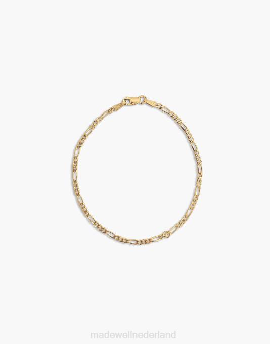 juwelen goud ZVH61757 Madewell Kinn Kyle Figaro ketting enkelbandje vrouwen