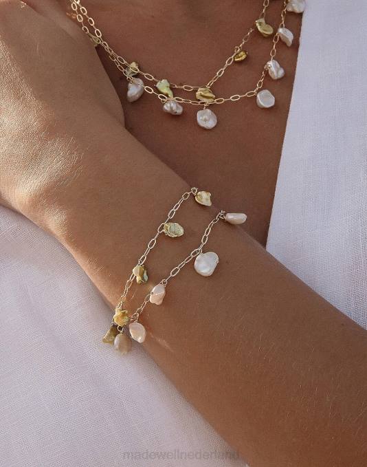 juwelen goud ZVH61948 Madewell Muns orilla bedelarmband vrouwen