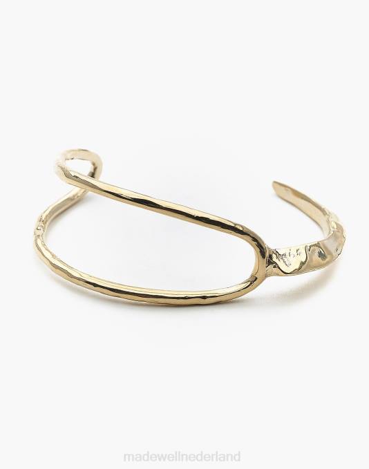 juwelen goud ZVH6836 Madewell Odette New York split-ridge manchetarmband vrouwen