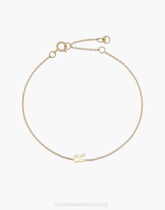 juwelen letter A ZVH61353 Madewell bychari initiële armband vrouwen