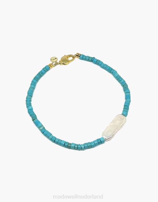 juwelen turkoois ZVH61925 Madewell miju kralen palma armband vrouwen