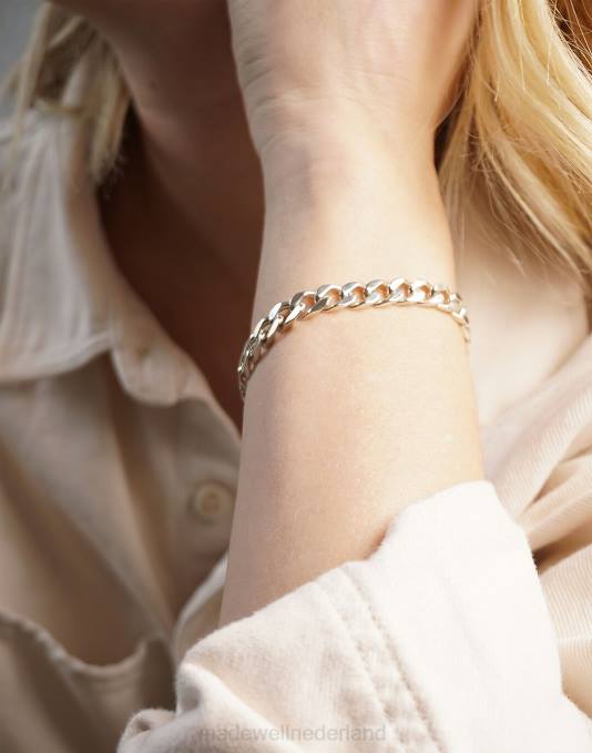 juwelen zilver ZVH61399 Madewell charlotte cauwe studio kinkettingarmband vrouwen