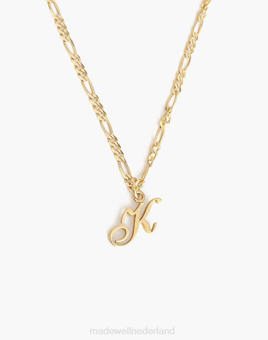 juwelen letter A ZVH61749 Madewell Kinn liefdesbrief bedelhanger vrouwen