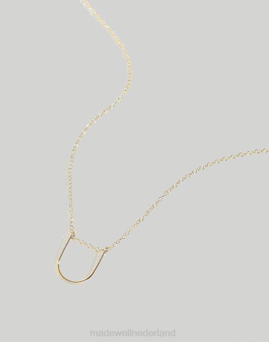accessoires goud ZVH61437 Madewell sheena marshall sieraden empoweren ketting vrouwen