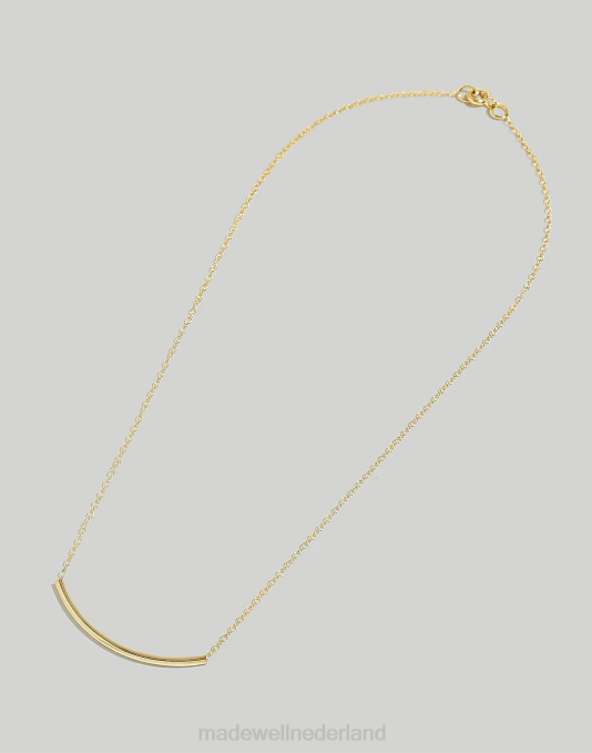 accessoires goud ZVH61438 Madewell sheena marshall sieraden zonsondergang ketting vrouwen