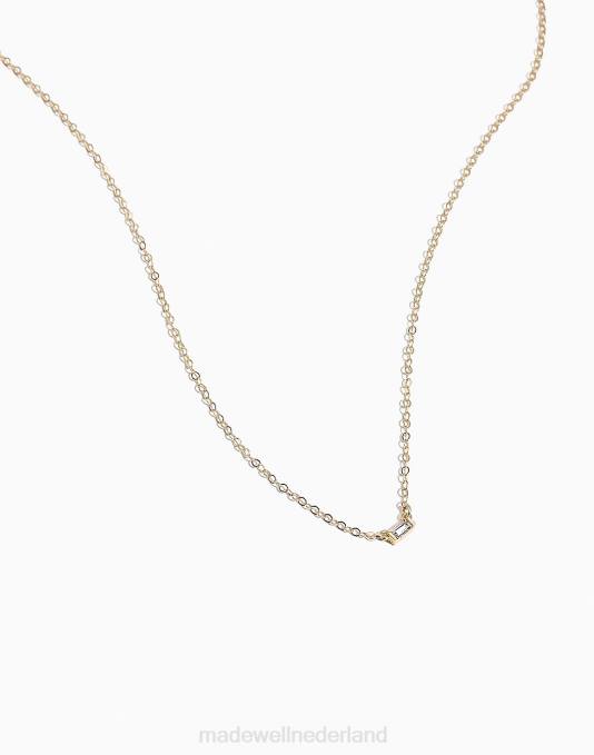 accessoires goud ZVH61488 Madewell katie dean sieraden stokbrood ketting vrouwen