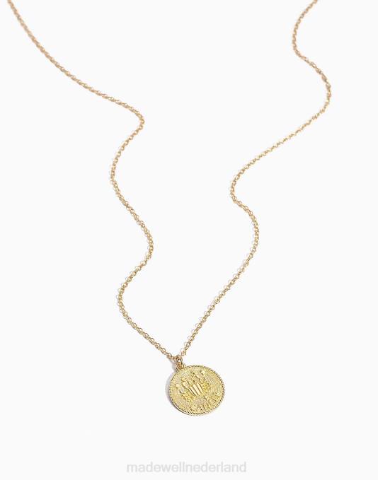accessoires goud ZVH61492 Madewell katie dean sieraden kanker dierenriem ketting vrouwen