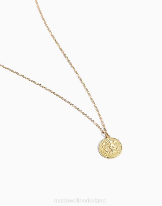 accessoires goud ZVH61497 Madewell Katie Dean sieraden Maagd dierenriem ketting vrouwen