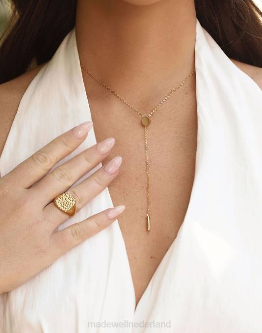 accessoires goud ZVH62360 Madewell tseatjewelry golfketting vrouwen