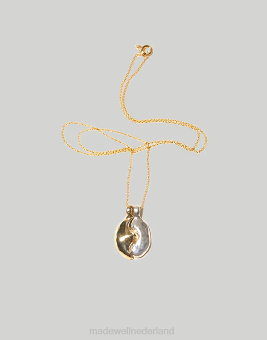 juwelen gemengd metaal ZVH62050 Madewell Odette bisous ketting vrouwen