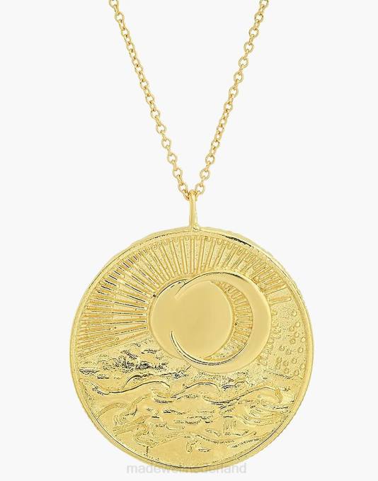 juwelen goud ZVH61546 Madewell studio grun zee ketting vrouwen