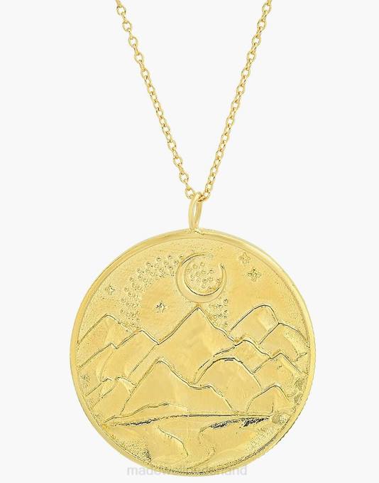 juwelen goud ZVH61556 Madewell studio grun berg ketting vrouwen