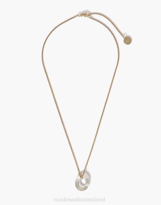 juwelen goud ZVH61821 Madewell vastgeklikt in de lusketting vrouwen