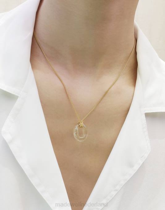 juwelen goud ZVH61821 Madewell vastgeklikt in de lusketting vrouwen