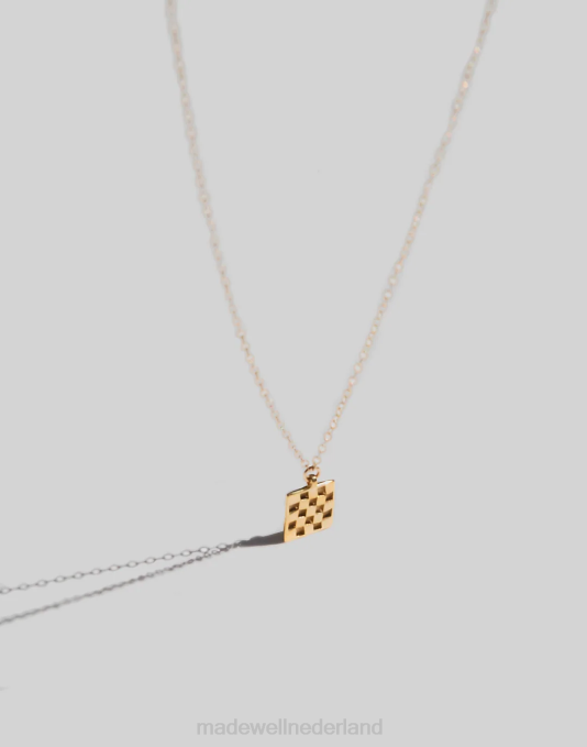 juwelen goud ZVH61962 Madewell muns tablero ketting vrouwen