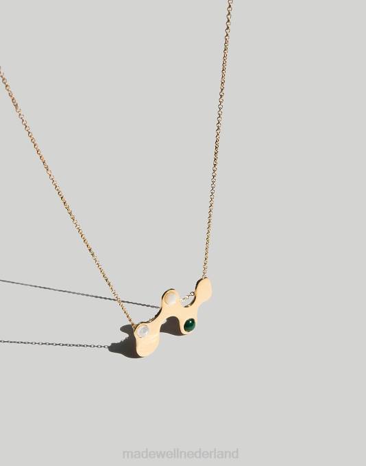 juwelen goud ZVH61965 Madewell Muns bolero ketting vrouwen