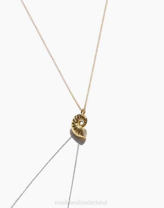 juwelen goud ZVH61987 Madewell Muns aurea ketting vrouwen