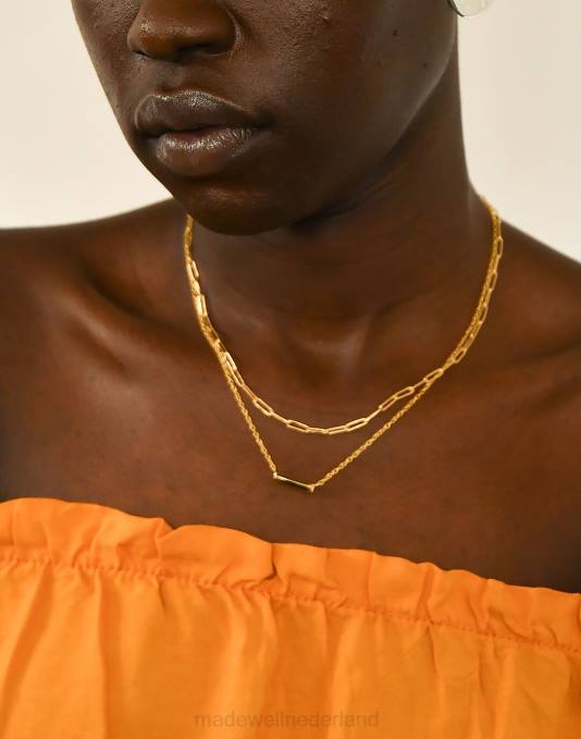 juwelen goud ZVH62253 Madewell soko sura gelaagde ketting vrouwen