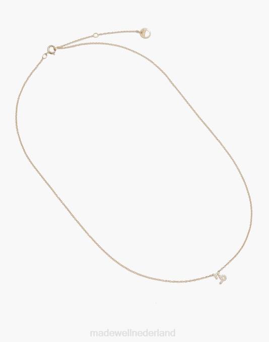 juwelen leeuw ZVH61354 Madewell bychari diamanten dierenriemketting vrouwen