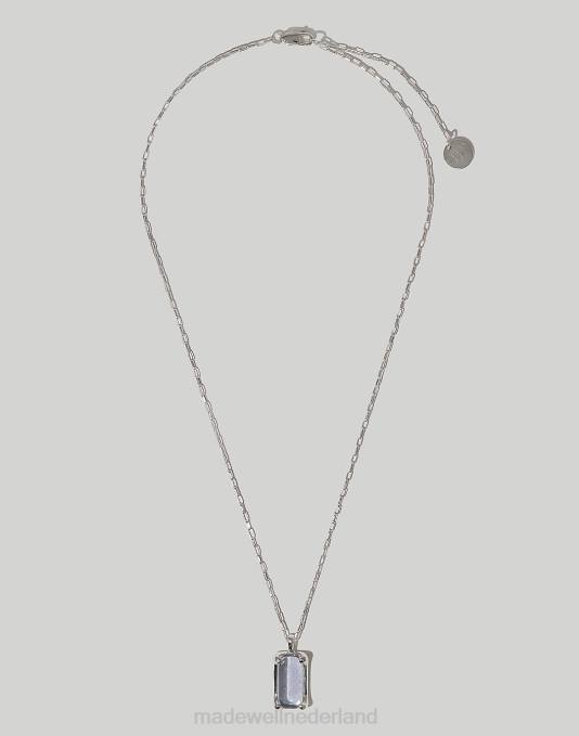 juwelen lichtblauw ZVH61803 Madewell cled prisma ketting vrouwen