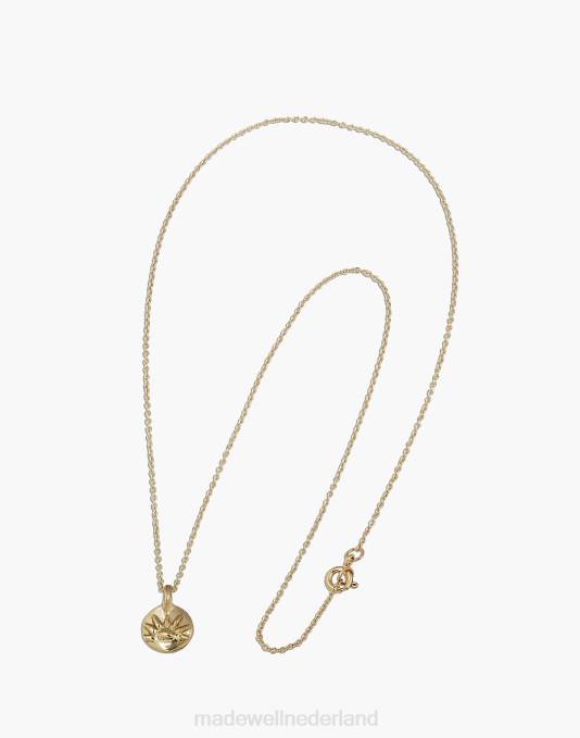 juwelen messing ZVH61883 Madewell marisa mason virginia zon ketting vrouwen