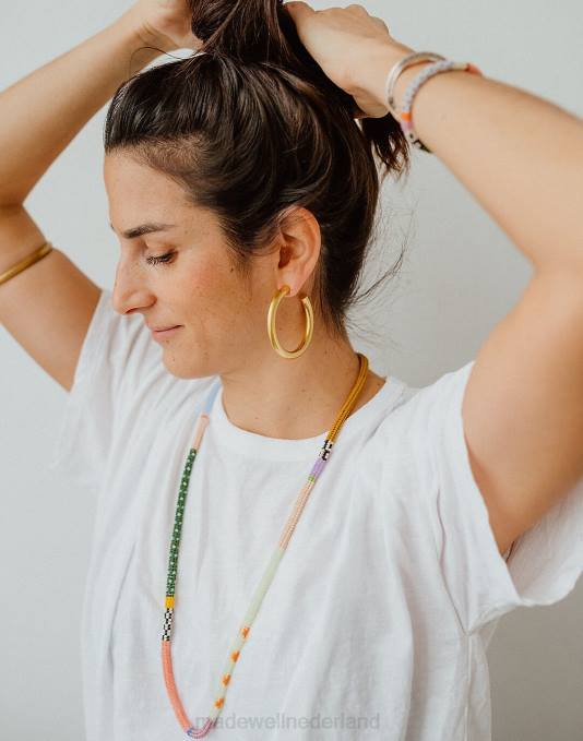 juwelen multi ZVH61513 Madewell kisiwa kralen cuerda ketting vrouwen