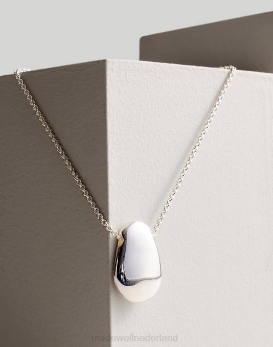 juwelen sterling zilver ZVH6938 Madewell de collectie dikke hangerketting vrouwen