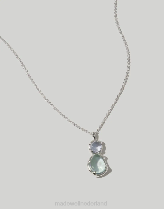 juwelen veelkleurig blauw ZVH61799 Madewell cled duo-balkketting vrouwen