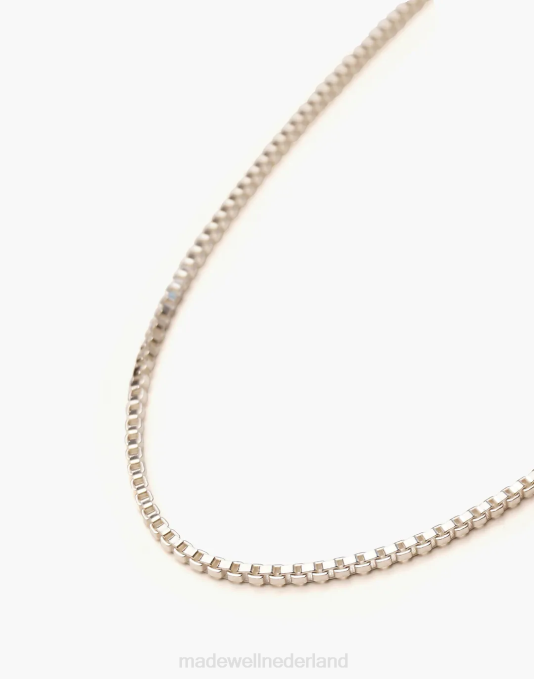 juwelen zilver ZVH61394 Madewell Charlotte Cauwe Studio Box-ketting vrouwen