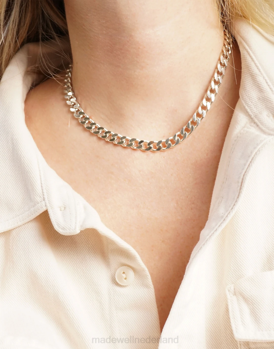juwelen zilver ZVH61396 Madewell Charlotte Cauwe Studio-ketting met ketting vrouwen