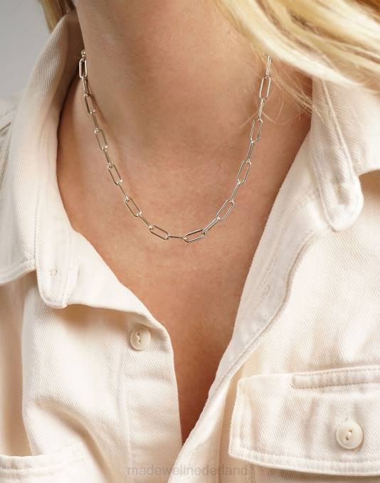juwelen zilver ZVH61397 Madewell Charlotte Cauwe Studio Paperclip-ketting vrouwen