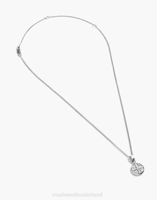 juwelen zilver ZVH61529 Madewell nashira arno sterling daya mini-muntketting vrouwen