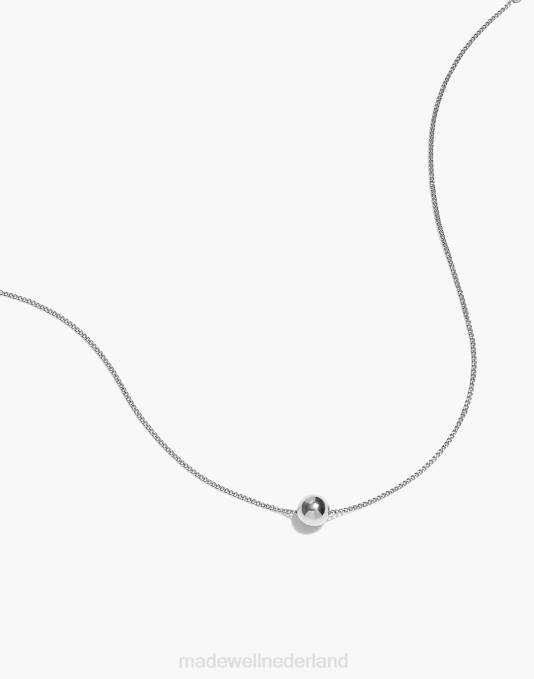 juwelen zilver ZVH61530 Madewell Nashira Arno Sterling Saturnus ketting vrouwen